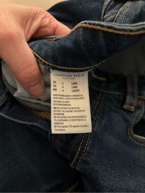 American Eagle Outfitters Men’s Dark Blue Slim Jeans